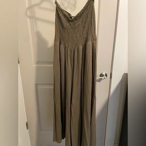 Aerie Strapless Jumpsuit